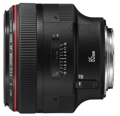 Canon 85mm f/1.2L II