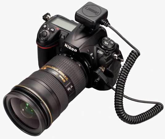 Geometr GNC-35 op een Nikon D300