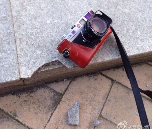 Leica m9 fall
