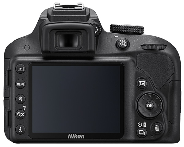 Nikon d3300 back