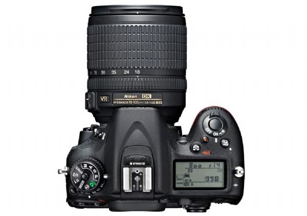 Nikon d7100 top