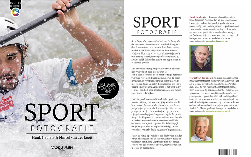 Boek sportfotografie huub keulers marcel van der looij