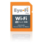 Eye-Fi Pro; SDHC geheugenkaartje met Wifi
