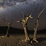 Zo mooi is de nacht in Namibi
