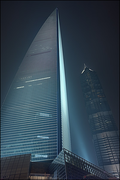 Close shot Shanghai WTC