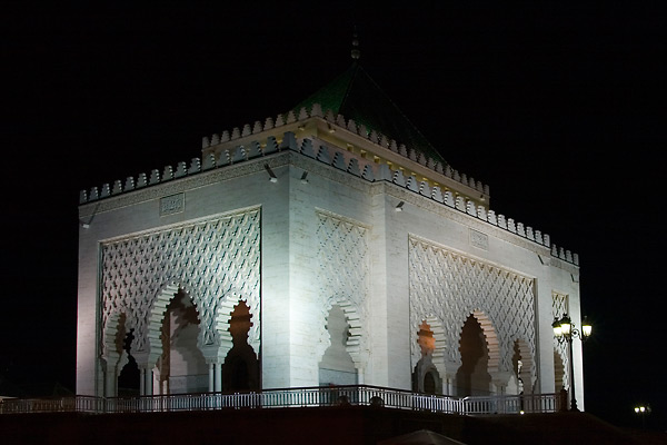 Het Mausoleum van Mohammed V