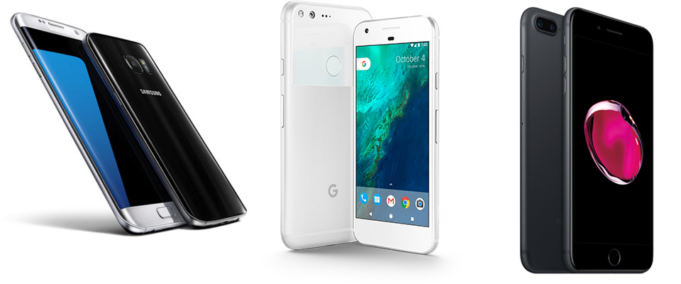 Smartphones met top camera's Smartphones met top camera's