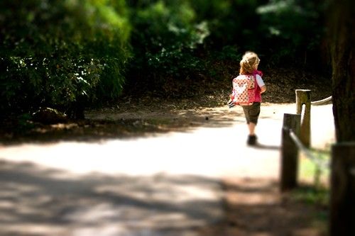 Wandelaarster Wandelaarster