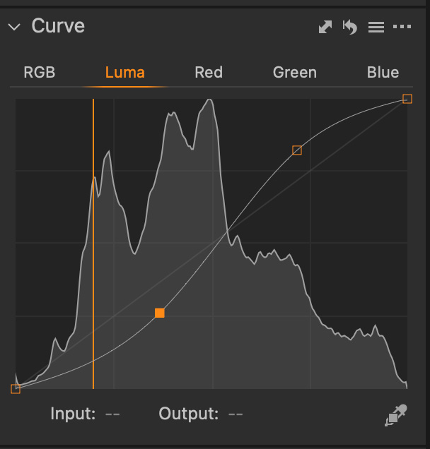 Luma curve Luma curve