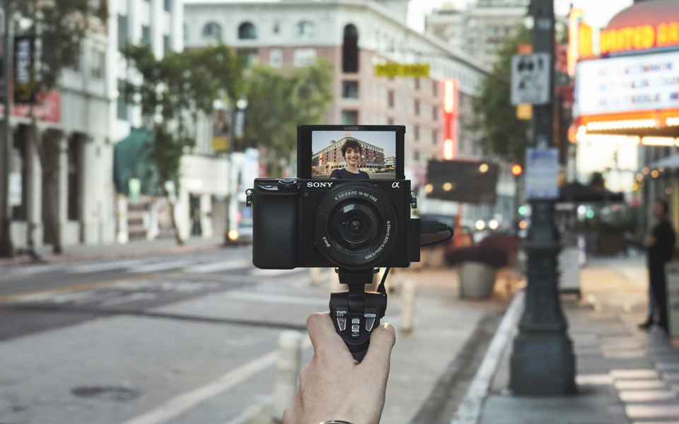 Sony A6100 als vlogcamera Sony A6100 als vlogcamera