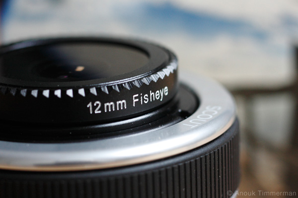 Lensbaby Scout met 12mm Fisheye Optic