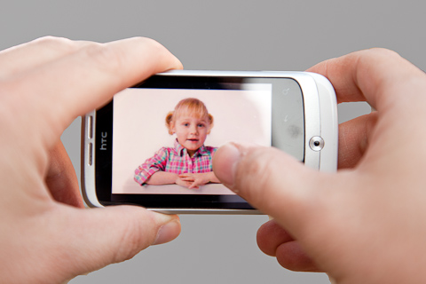 Dropbox op een telefoon