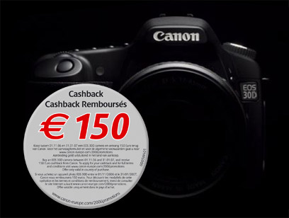 Canon 30D rebates