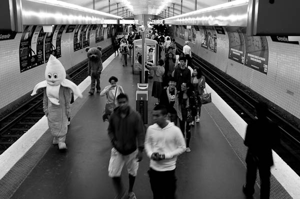 Banaan in de metro Banaan in de metro