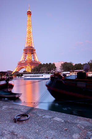 Eiffeltoren met de Seine Eiffeltoren met de Seine