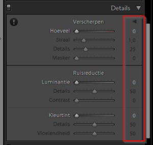 Lightroom Sharpening