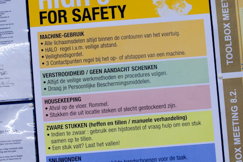 safetyregels safetyregels