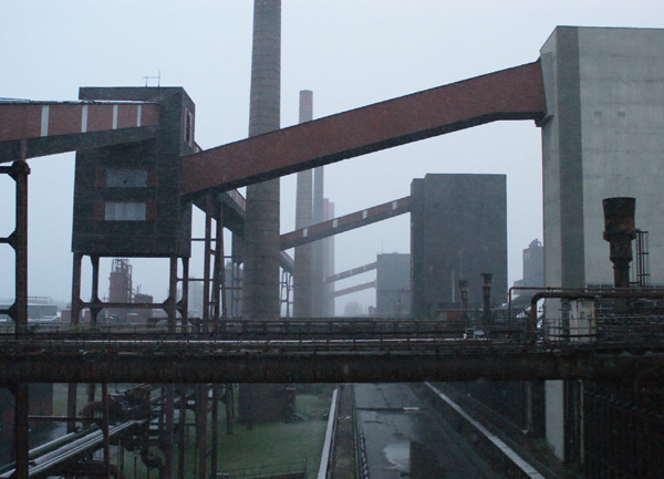 Fabriek tijdens de Industrie Kultur Route