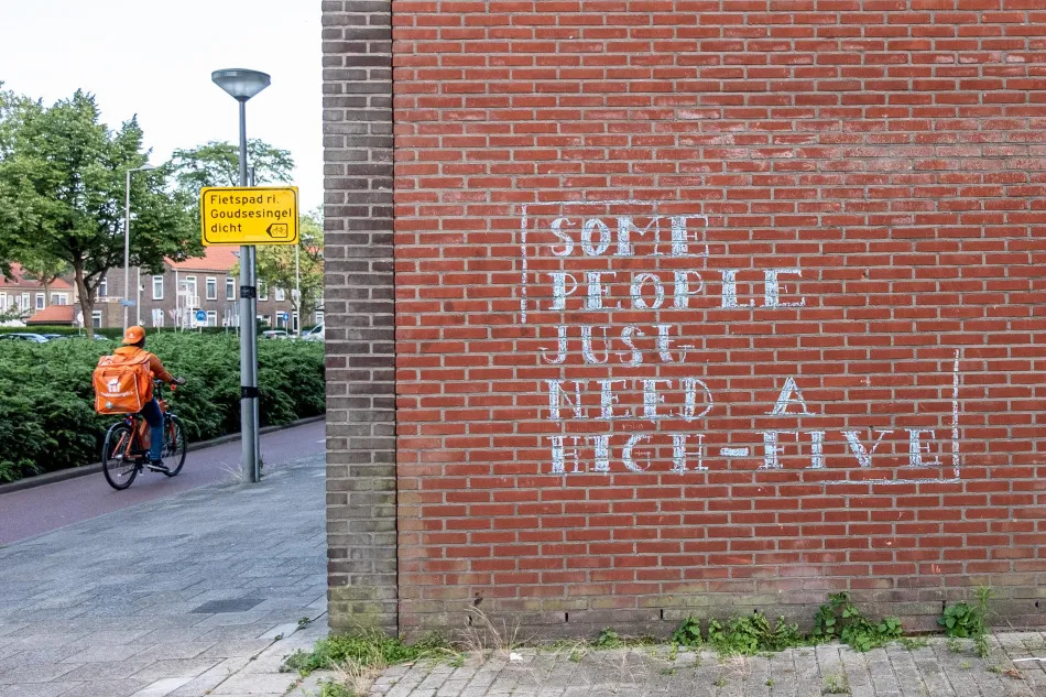 Kunst die vanzelf weggaat Kunst die vanzelf weggaat
