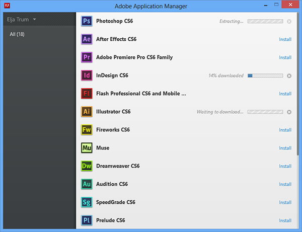 Adobe cloud manager