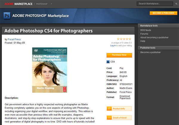 Adobe Photoshop Marketplace Adobe Photoshop Marketplace screenshot
