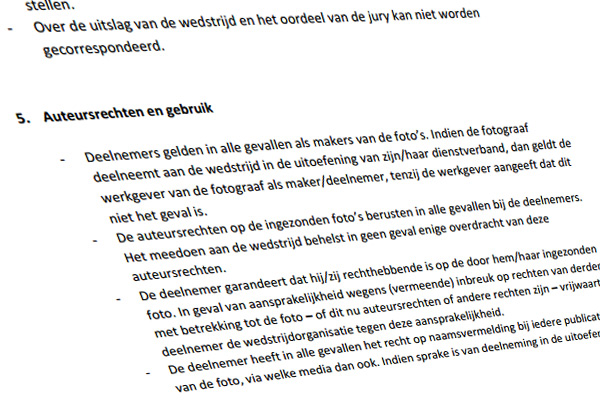 Algemene voorwaarden Algemene voorwaarden