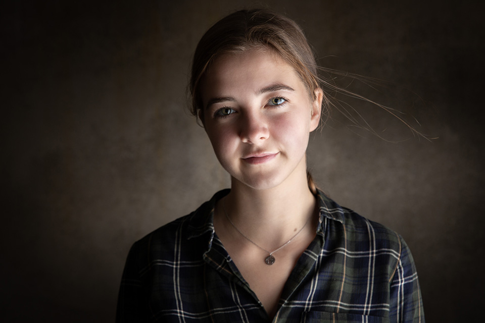 Anke achtergrond belicht