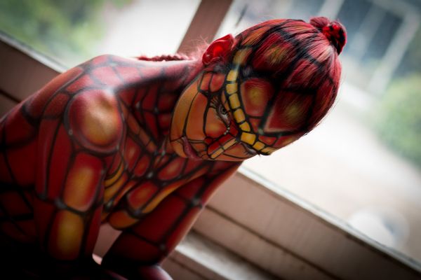 Bodypaint raam