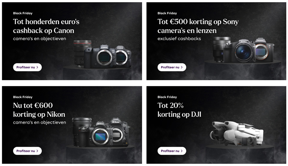 CameraNu.nl Black Friday Deals