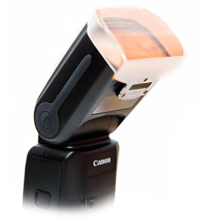 Canon 600EX-RT met kleurgel Canon 600ex-rt met kleurgel
