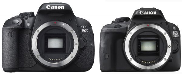 Canon 700d vs 100d