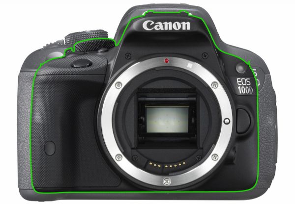 Canon 700d versus Canon 100D Canon 700d vs canon 100d overlay