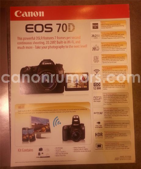 Canon 70d folder