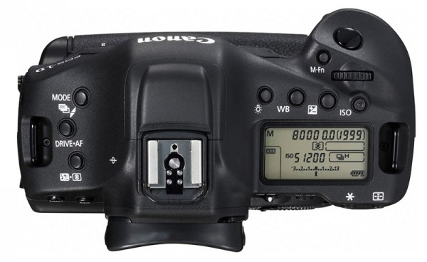 Canon eos 1dx mk2 top