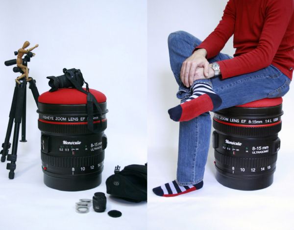 Canon objectief kruk Canon lens stool