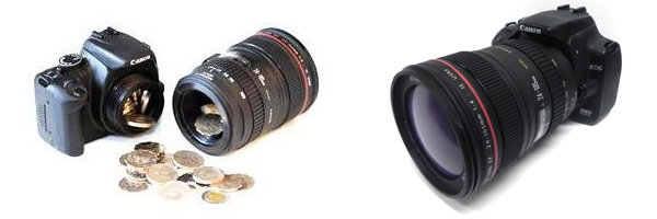 Canon 350D spaarpot Canon 350D spaarpot