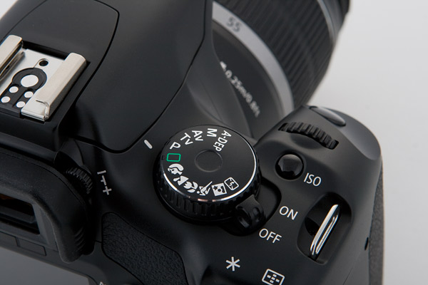 Canon 450D - ISO knop
