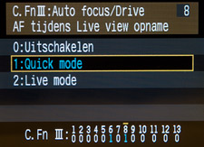 Canon 450D live-view modes Canon 450D live-view modes
