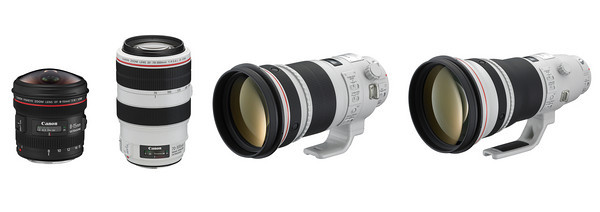 Nieuwe Canon L objectieven Nieuwe Canon L objectieven