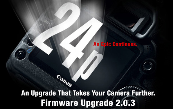 Canon 5D mark II update Canon 5D mark II update