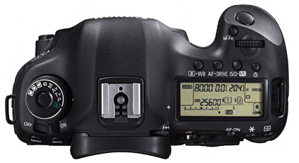 Canon 5d mk3 top