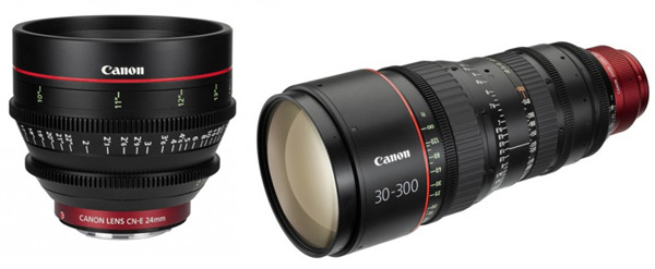 Canon ef cinema line