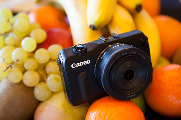 Canon eos m fruit