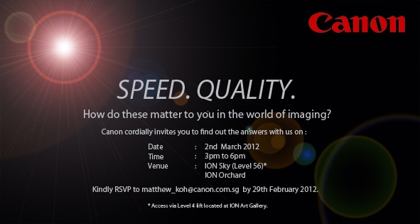 Canon uitnodiging 2 maart