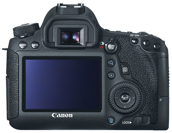 Canon 6d back