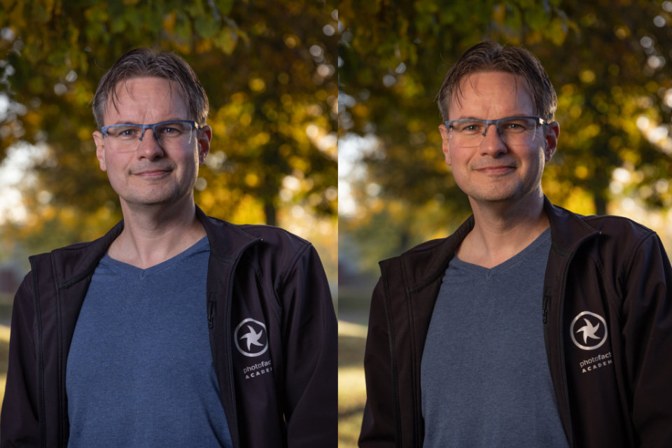 Compenseer voor kleurtint