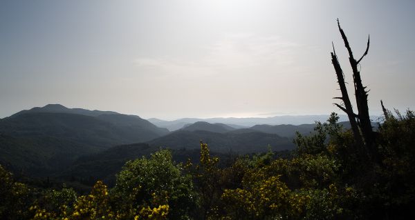 Corfu bergzicht Corfu bergzicht