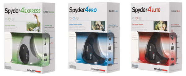 Datacolor Spyder4 modellen