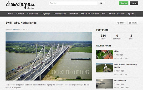 Dronestagr.am Dronestagram screengrab