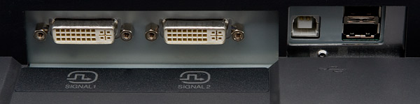 Aansluitmogelijkheden op de Eizo CG241W Aansluitmogelijkheden op de Eizo CG241W